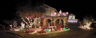 Holiday Lights: Cotton Blossom Lane