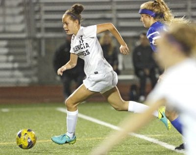 Valencia girls soccer falls at home