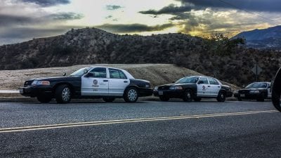 LAPD officers search home near Camp Plenty