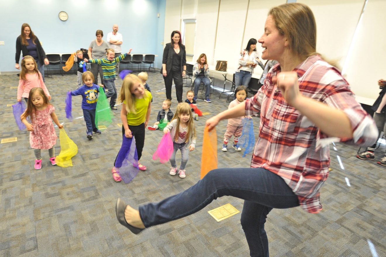 Children with special needs dance the day away