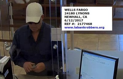 FBI releases photo of June 12 bank robbery suspect