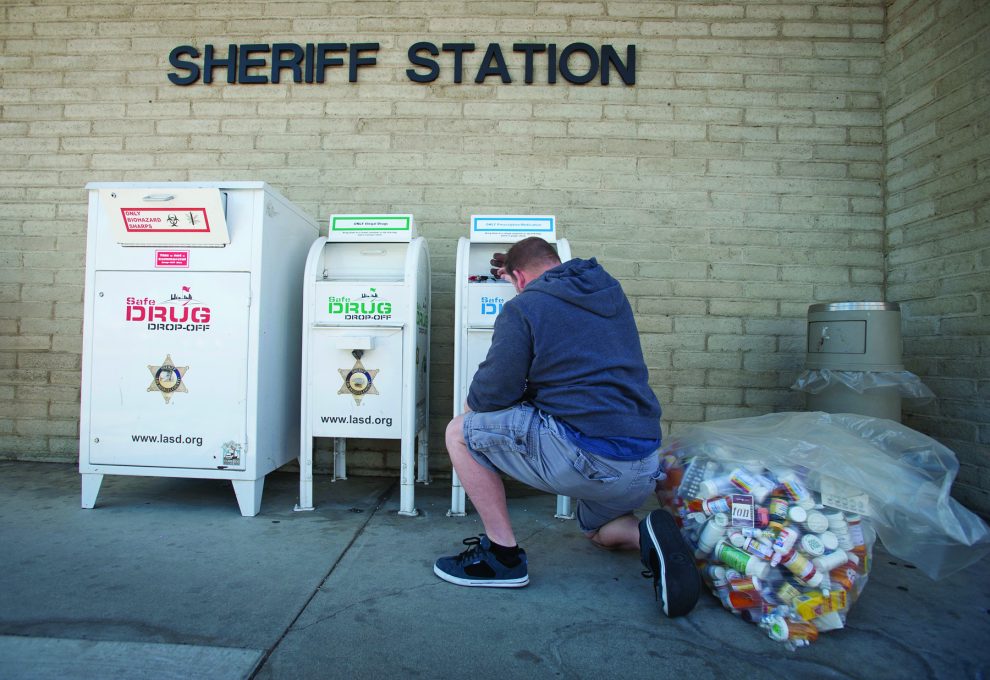 SCV "Safe Drug DropOff" program for prescription drugs, sharps and