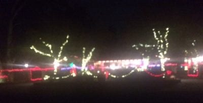 Holiday Lights: 21916 Placeritos Boulevard