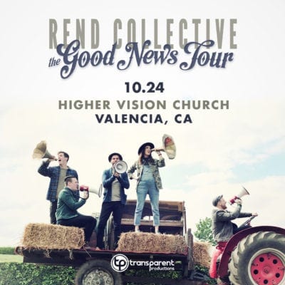 The Rend Collective will bring “Good News” to Santa Clarita in October