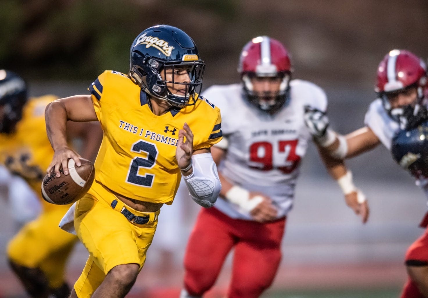 COC Football Shuts Out Santa Barbara Community College In Home Opener
