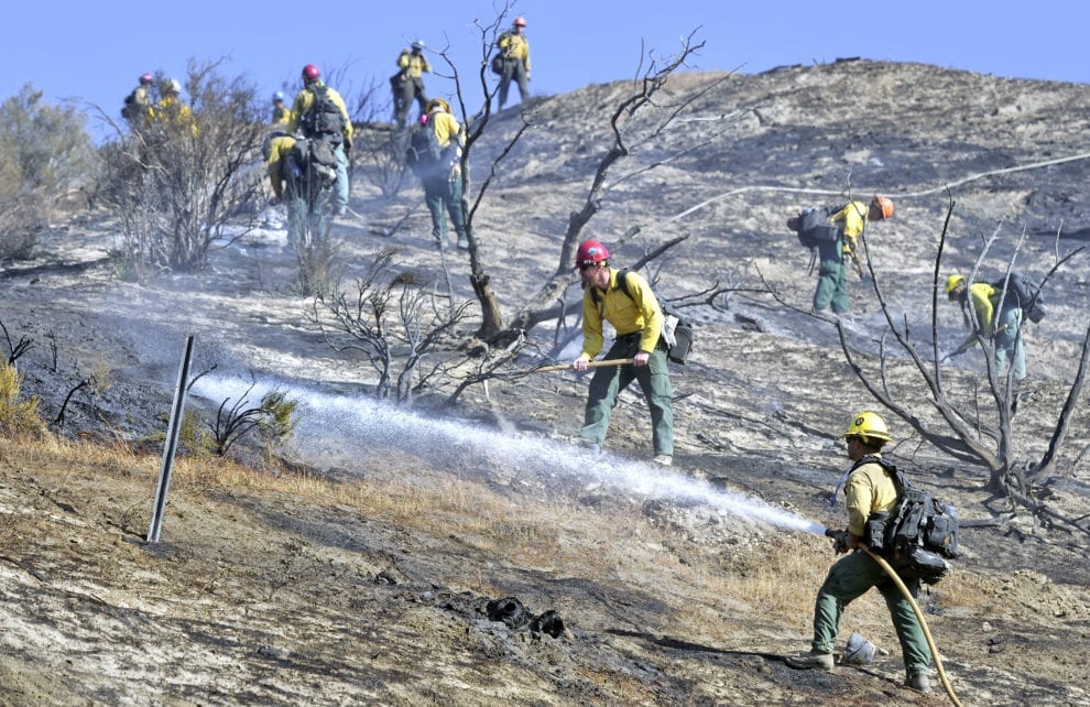 UPDATE “Forward progress” of Gorman brush fire stopped in 40 minutes