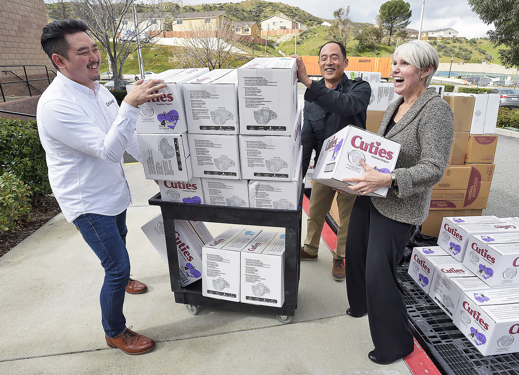 Diaper donation to help families in need