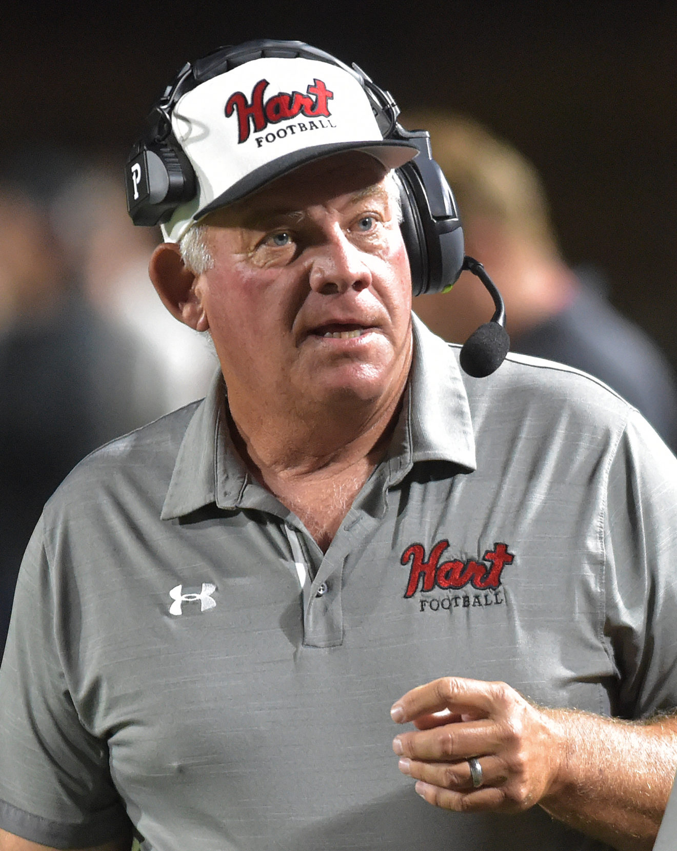 Hart football coach Mike Herrington announces retirement