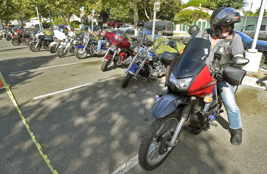 Motorcycle enthusiasts ride for cancer research