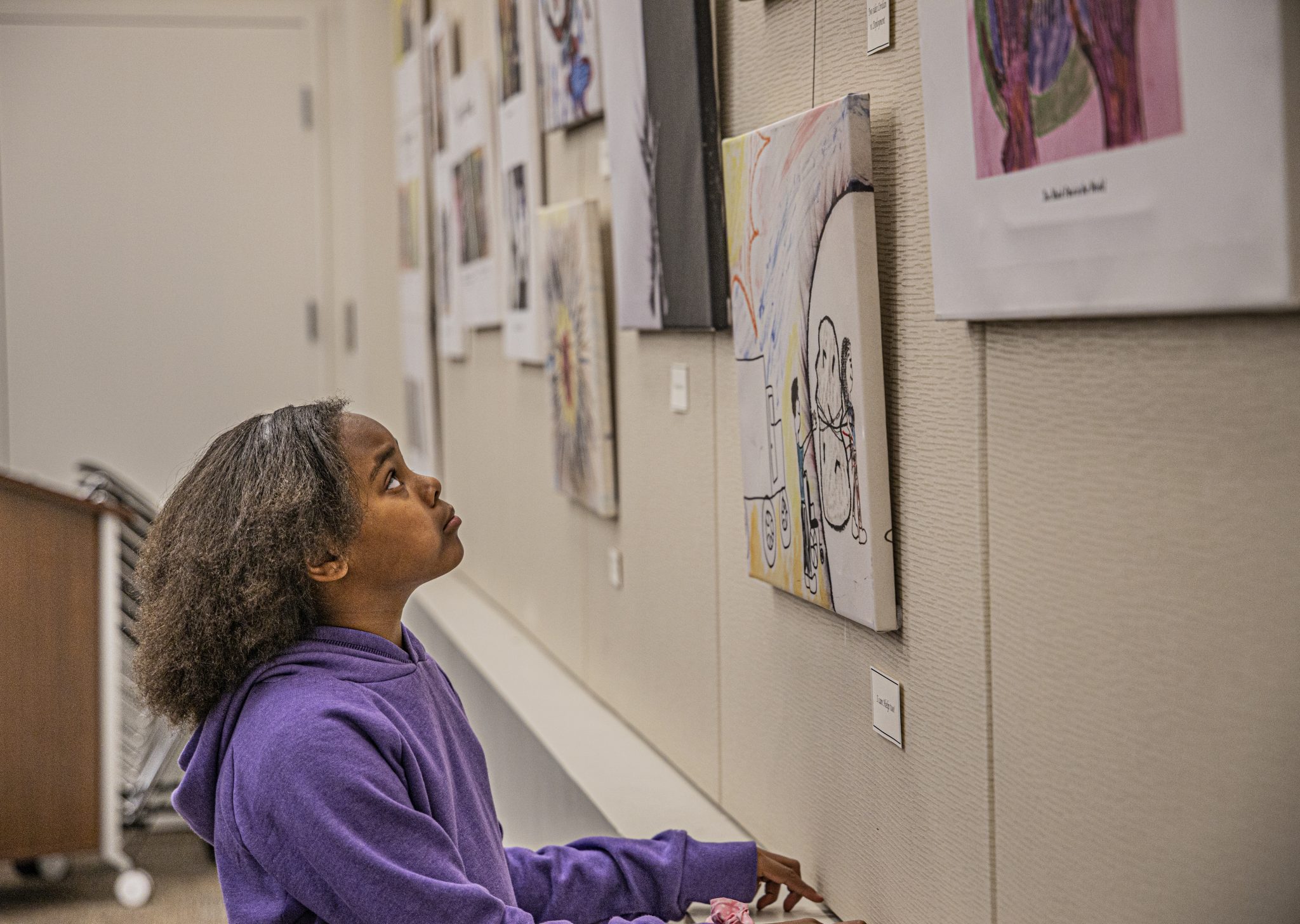 Veteran art on display at Newhall Library