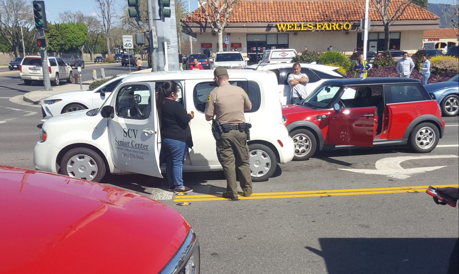 Lyons Avenue collision sends two to the hospital