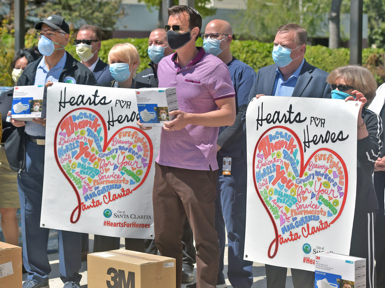 City Council donates resources at Henry Mayo Newhall Hospital