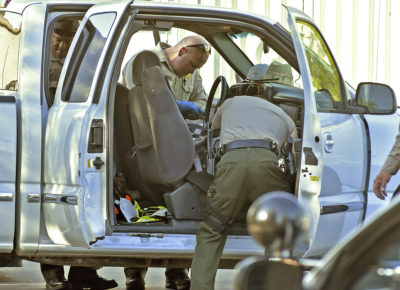 Two arrested in Castaic on suspected possession of illegal drugs, guns