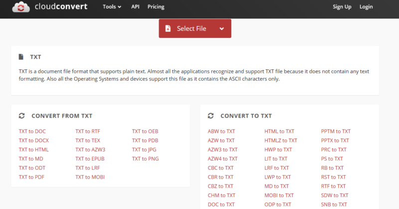 convert snb to txt