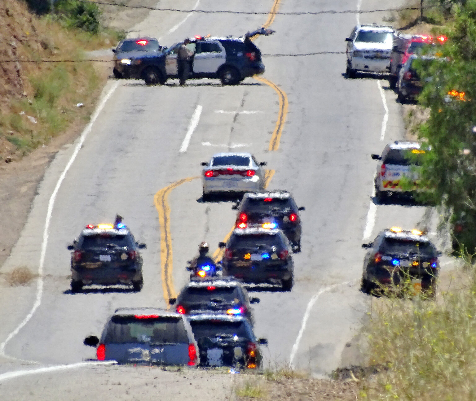 Two dead, one injured after Agua Dulce fire station shooting