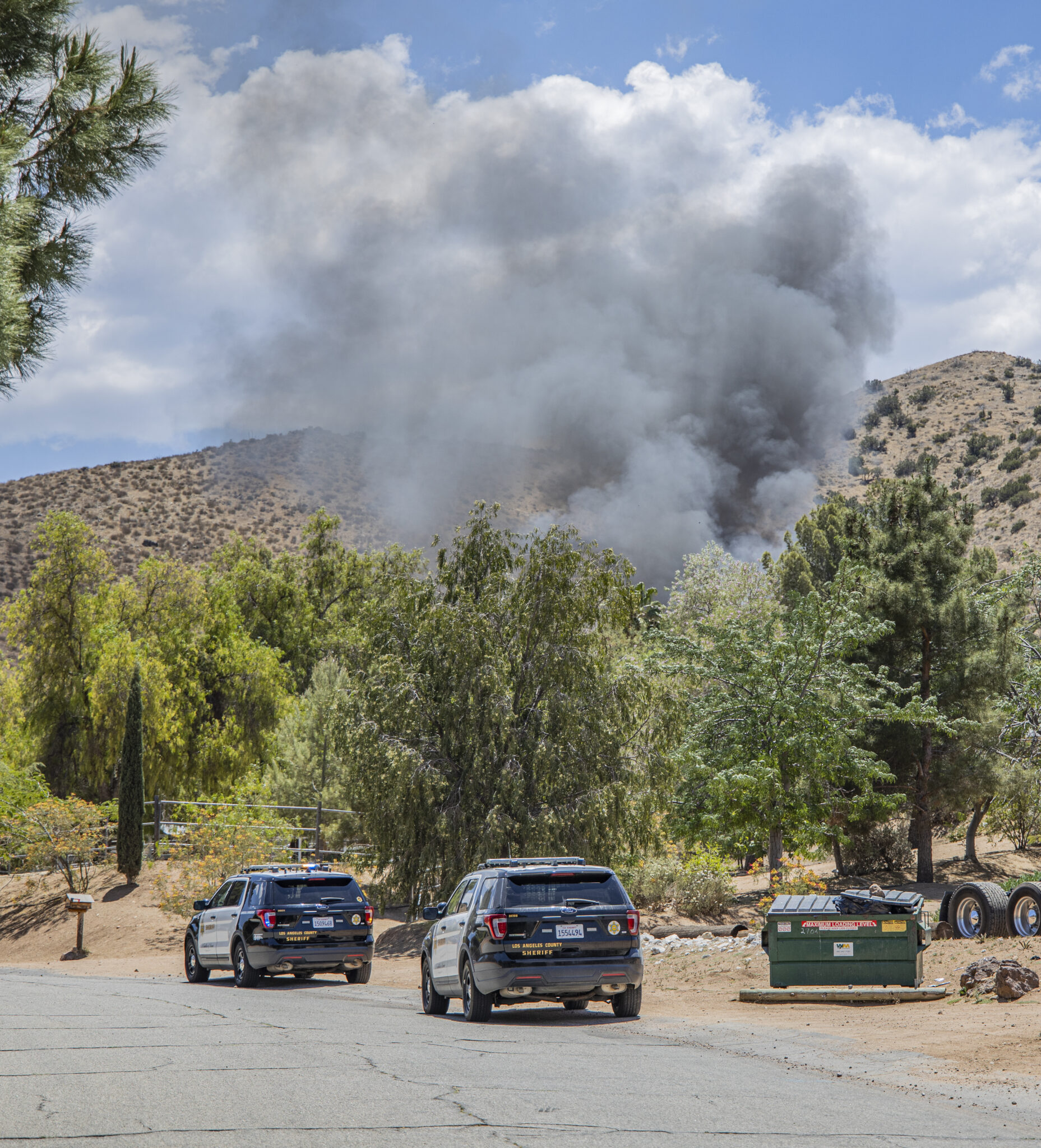 Two dead, one injured after Agua Dulce fire station shooting