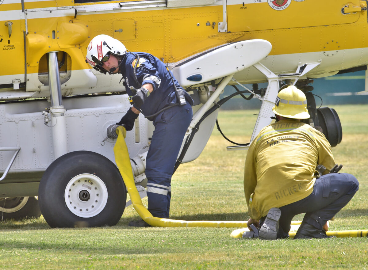 Two dead, one injured after Agua Dulce fire station shooting