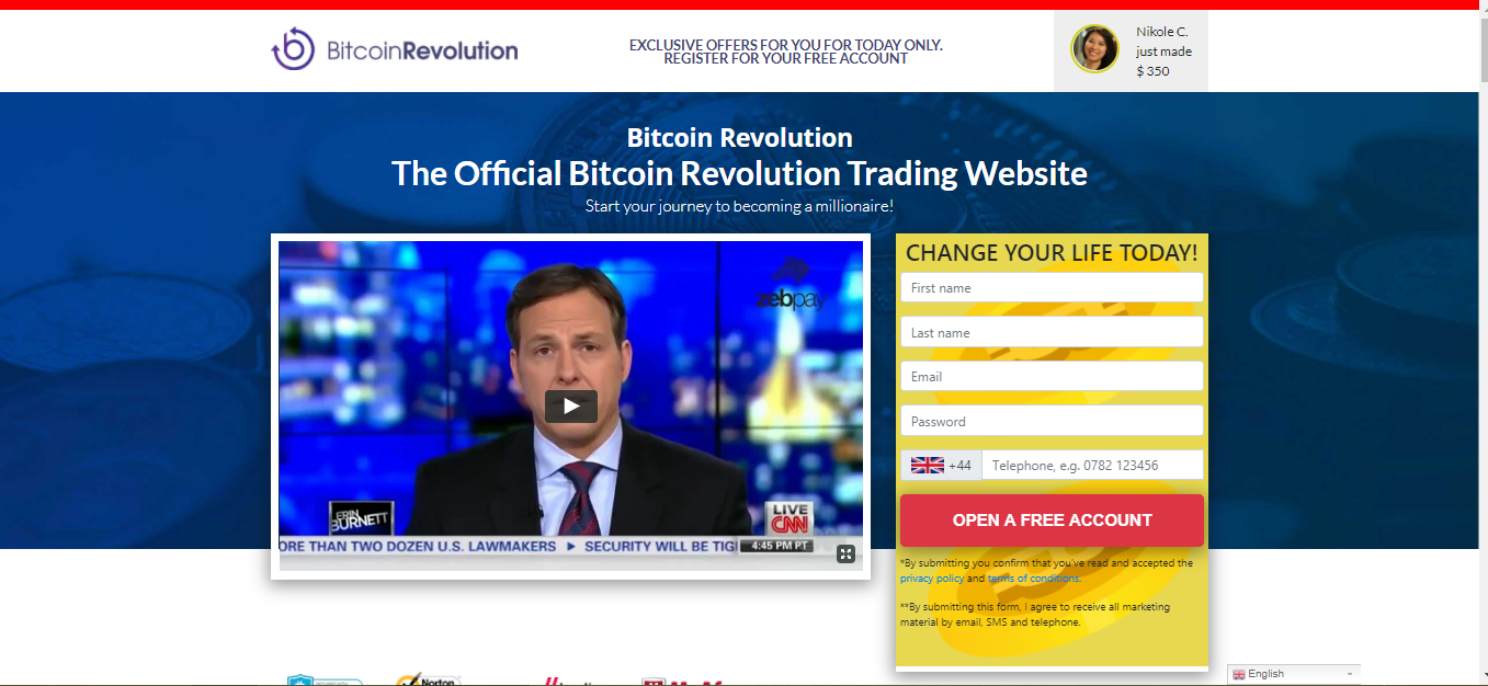 Bitcoin Revolution South Africa Cyril Ramaphosa and Patrice Motsepe Reviews  with Charlize Theron