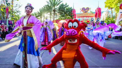 Mulan's Lunar NY procession_Disney