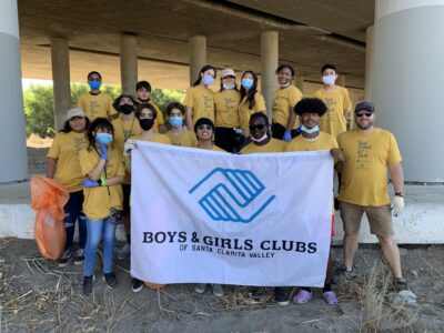 Members of the Boys & Girls Club participate in the city of Santa Clarita River Rally. Courtesy photo.