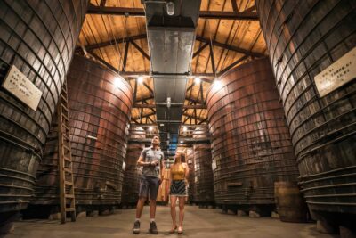 At Rancho Cucamonga’s Joseph Filippi Winery & Vineyards, you can take a tour of this fifth-generation family operation.