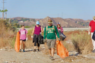 The 27th annual River Rally clean up event will be held on Sept. 17. Photo City of Santa Clarita.