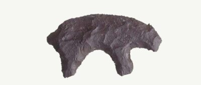 Official California State Prehistoric Artifact the “Chipped Stone Bear” can be viewed at the California Museum in Sacramento. Courtesy California Museum.