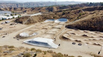 The city of Santa Clarita Trek Bike Park is free to visit seven days a week and is open from dawn till dusk.