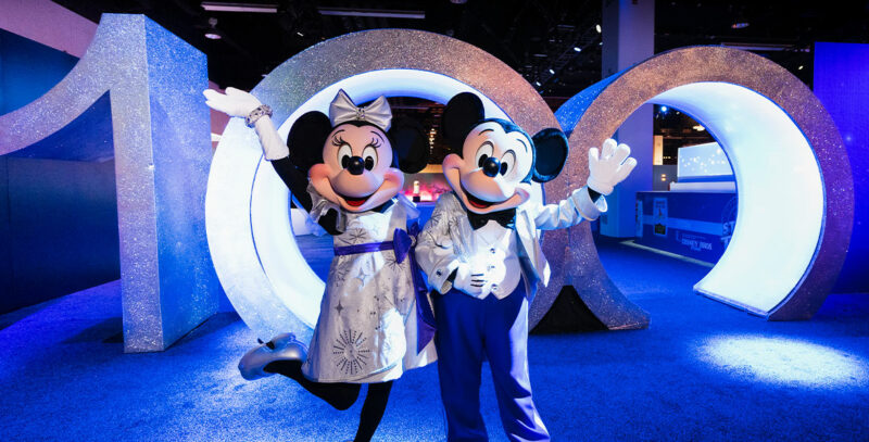 The Walt Disney Company will mark its 100th anniversary in 2023, timed to its founding by Walt Disney and Roy O. Disney on Oct. 16, 1923. Courtesy Disneyland Resort. 