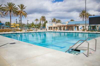 The newly refurbished dive pool at the Santa Clarita Aquatic Center. Courtesy of the city of Santa Clarita.