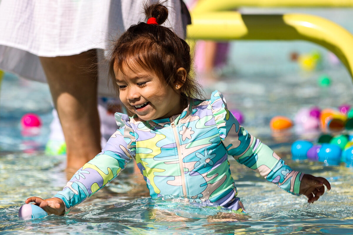 The splash and dash for Easter eggs