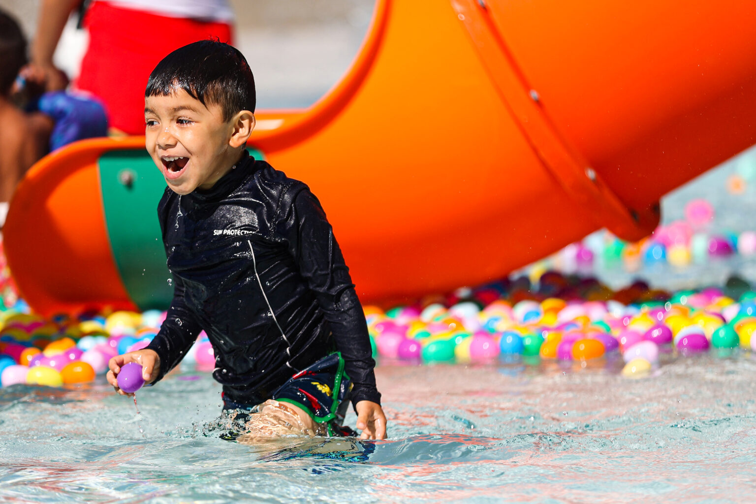 The splash and dash for Easter eggs