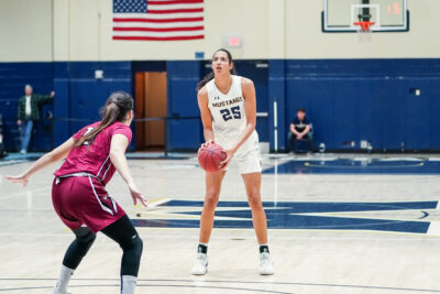 The Washington Mystics picked Stephanie Soares early in ESPN’s broadcast before trading the 6-foot-6-inch center to the Dallas Wings. Soares, who attended the New York City event with her family, is the second TMU women’s basketball alum to be selected in the WNBA Draft. Courtesy photo.