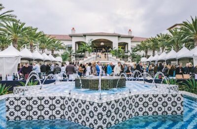 The California Wine Festival – Carlsbad is a two-day event which includes a Friday Sunset Rare and Reserve Tasting and Saturday Beachside Wine Festival. Photo Park Hyatt Aviara Resort Golf Club & Spa.