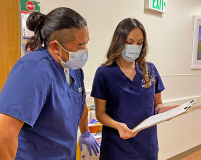 Dayssy Nunez began volunteering at Henry Mayo Newhall Hospital as a teenager nearly a decade ago, and now works as a registered nurse in the hospital's Definitive Observation Unit. Courtesy photo.