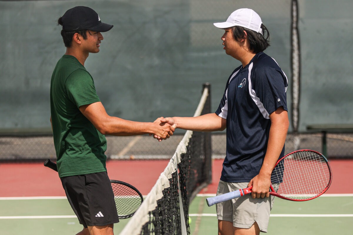Saugus tennis beats Canyon in season finale