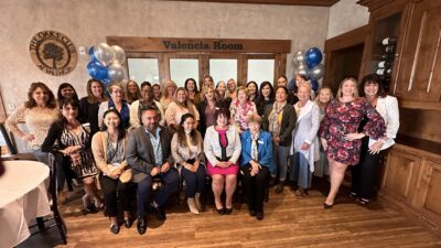 Soroptimist International of Greater Santa Clarita Valley presented donations to 10 local nonprofits during its meeting on Tuesday. Courtesy photo.