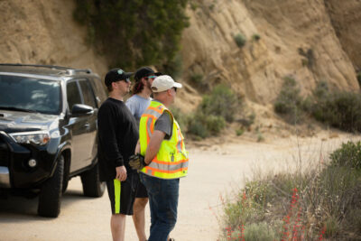 A group of volunteers recently held a cleanup event on the Old Ridge Route. Courtesy photo.
