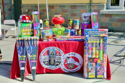 To educate residents about the dangers of fireworks, the city of Santa Clarita, L.A. County fire and sheriff’s officials, and the Grossman Burn Center, are scheduled to host a multi-agency fireworks safety press conference on Tuesday at 10 a.m. at Fire Station 126, 26320 Citrus St. Courtesy photo.