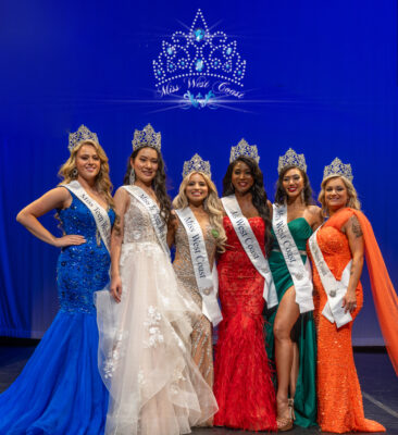 Winners of the Miss West Coast pageant. Photo by Intuition Design Photography.