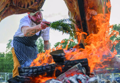 Heritage Fire Napa will be held Aug. 20 at Charles Krug Winery in St. Helena. It is an outdoor culinary experience that brings together local chefs and memorable brands for a live-fire celebration. Photo Courtesy Heritage Fire