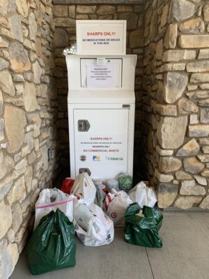 The Santa Clarita Valley Sheriff's Station stopped accepting medical sharps waste after local facilities continually dumped their waste there versus paying for proper disposal. Courtesy Sheriff's Station
