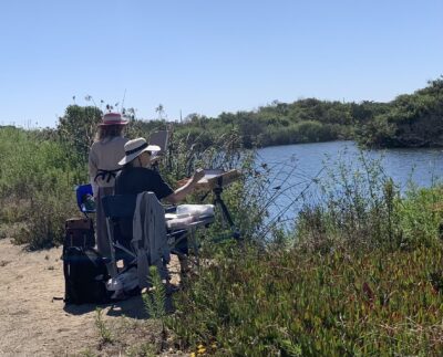 The Santa Clarita Artists Association is inviting community members to join the group for a plein air painting session in Ventura. Courtesy photo.