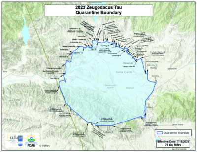 PHOTOS COURTESY THE CALIFORNIA DEPARTMENT OF FOOD AND AGRICULTURE