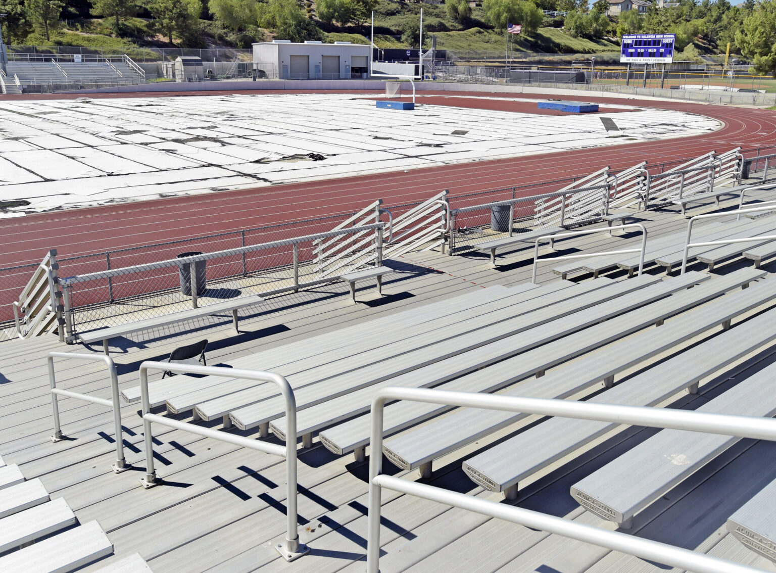 Groundwork begins at Valencia football field; game schedules updated