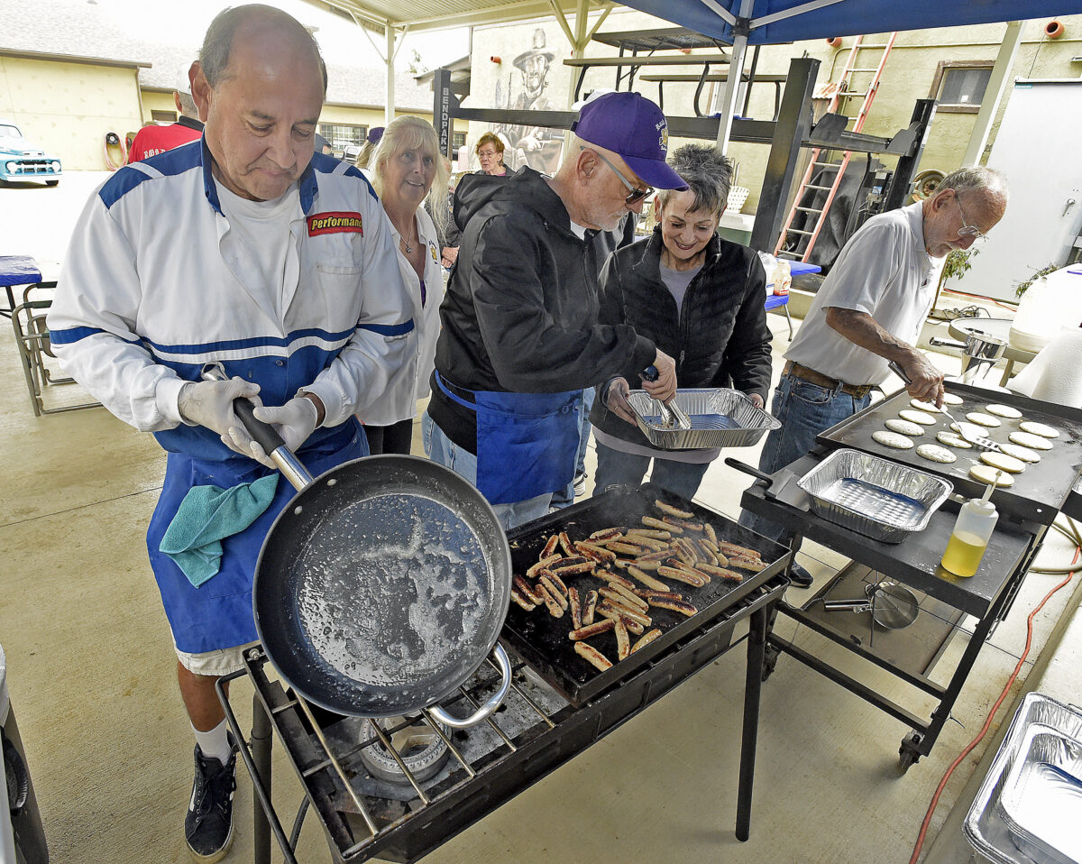 Road Kings flips pancakes and leadership