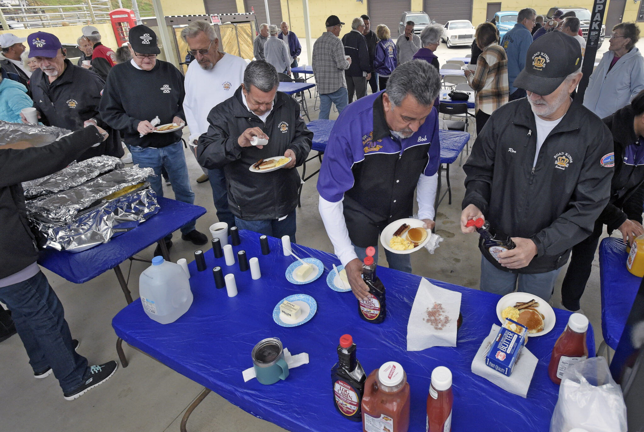 Road Kings flips pancakes and leadership