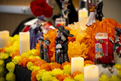 An ofrenda was set up during the festivities at Canyon Country Community Center on Saturday, Oct. 28. Habeba Mostafa/ The Signal