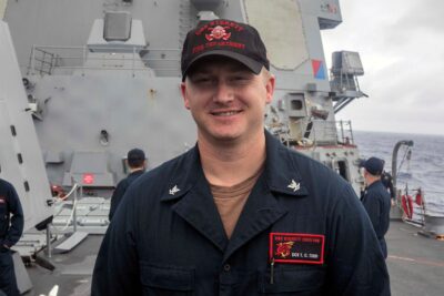 Petty Officer 3rd Class Taylor Todd. Photo courtesy of the U.S. Navy.