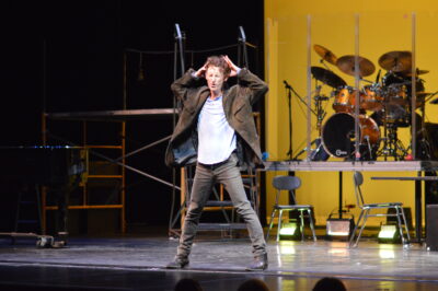 Paul Peglar as Jonathan Larson in "Tick, Tick, BOOM!”  Courtesy photo.